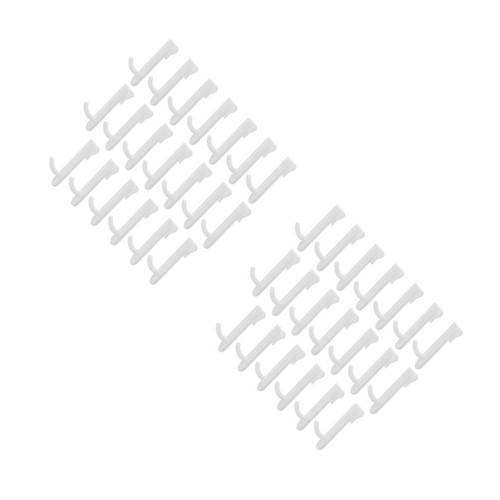 Pack ganci plastica per - 2,