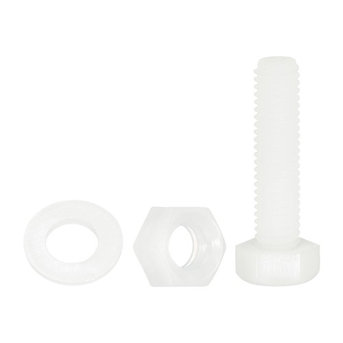 Nylon screws and nuts - , m5x20mm