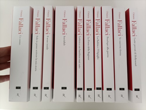 Oriana fallaci lotto volumi - oriana,