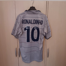 Ronaldinho Barcellona away shirt 2003/2004 WORN