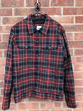 Zara Shacket Uomo Check Taglia