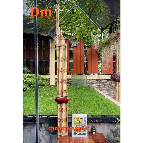 Khaen bamboo silver reed - silver, isan