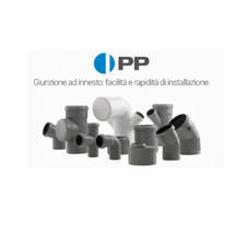 RACCORDI TUBO VALSIR IN PP A