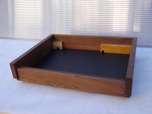 Thorens 125 solid walnut - thorens,