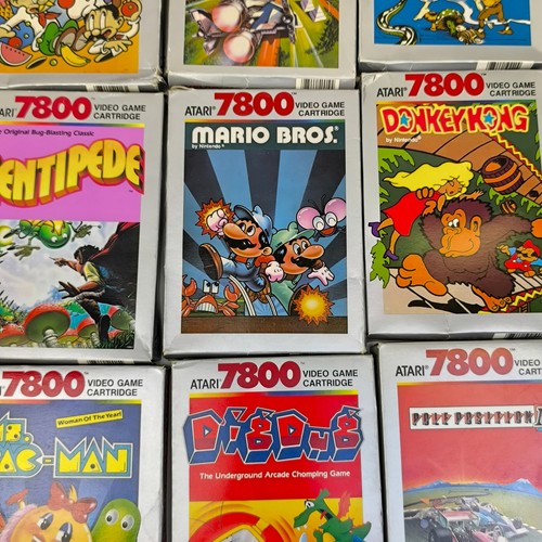 Atari 7800 giochi scatola - 7800,