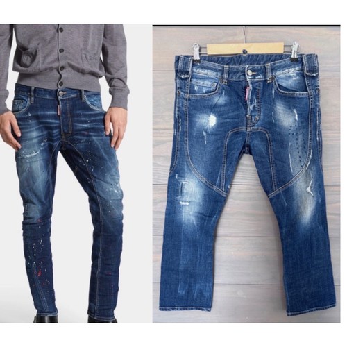 Jeans biker dsquared2 medio - dsquared2,
