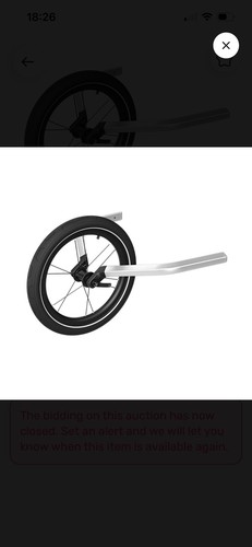 Thule chariot jogging kit - thule,