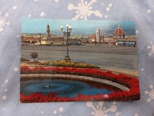 Cartolina FIRENZE PANORAMA DAL PIAZZALE MICHELANGELO Autobus VG 1968 FG A Colori