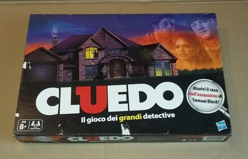Cluedo gioco scatola hasbro - gioco,