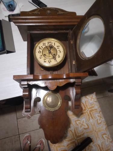 Orologio pendolo antico da - orologio,