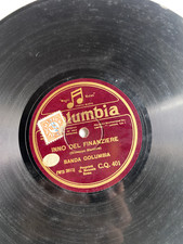 78rpm INNO DEL FINANZIERE, INNO ORD.ZA DEL CORPO DELLA REGIA GUARDIA DI FINANZA