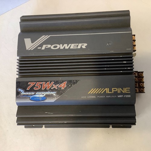 Alpine power mrp f200 - alpine, v-power