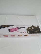 Piastra per capelli A Tre Onde In Ottime Condizioni Con Luce Indicatore