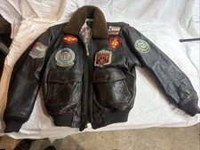 Giacca bomber avirex pelle - avirex, g1