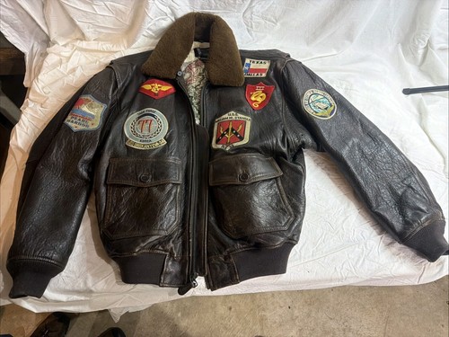 Giacca bomber avirex pelle - bomber, g1