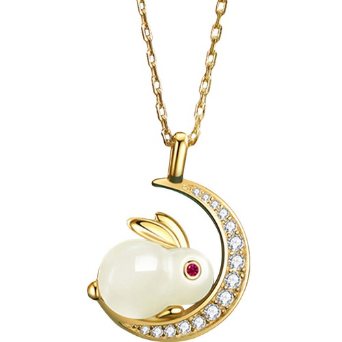 Collana coniglio catena - collana,
