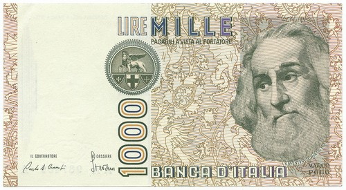 1000 lire marco polo - lire,