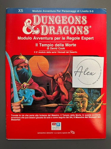 Dungeons dragons x5 modulo - &,