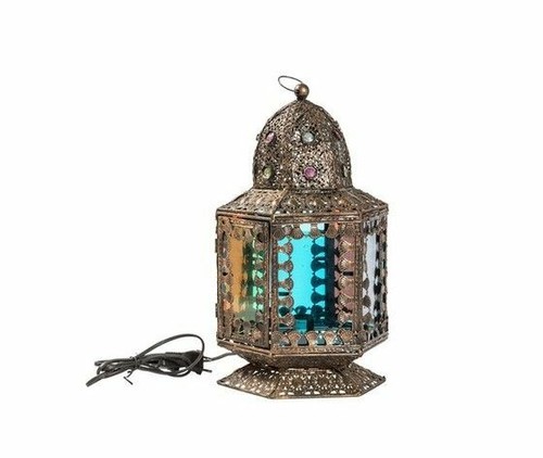 Lampada tavolo stile etnico - tavolo,