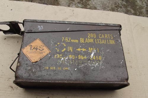 Ammunition box nato - box, blank