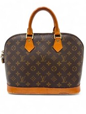 Louis Vuitton Borsa Alma PM Monogram Marrone e Beige Con Lucchetto