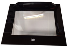 PORTA COMPLETA CON CERNIERE C00872814 (210301034) PER FORNO BEKO OIC21001B