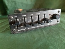 ZENDAR Equalizzatore Grafico Booster VINTAGE Hi-fi Car Auto Usato - NON TESTATO