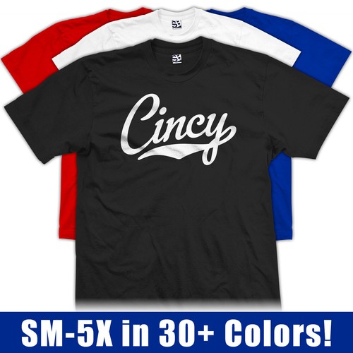Shirt cincy script - cincy, |