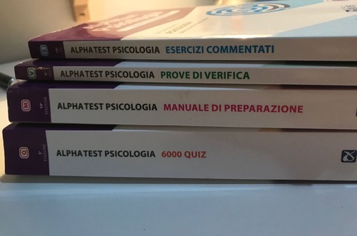 Alpha test psicologia - test,