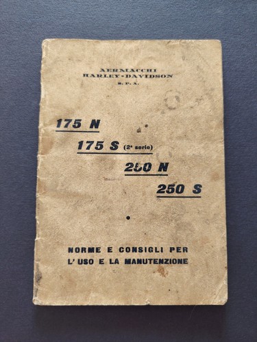 Aermacchi harley davidson - aermacchi, 175
