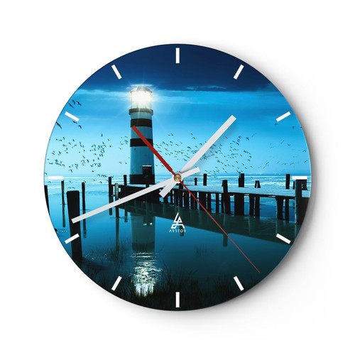 Orologio parete vetro - orologio,