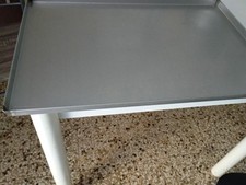 TEGLIA RETTANGOLARE ALLUMINATA 60X40X2 PIZZERIA PASTICCERIA FORNO PLACCA