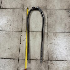 forcella cromata anteriore stile chopper, per progetti custom