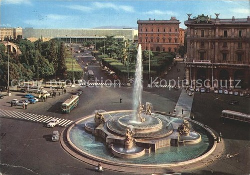 Roma piazza esedra - roma,