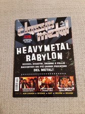 CLASSIX METAL rivista magazine N. 20 Maggio/Giugno 2014 Heavy Metal Babylon