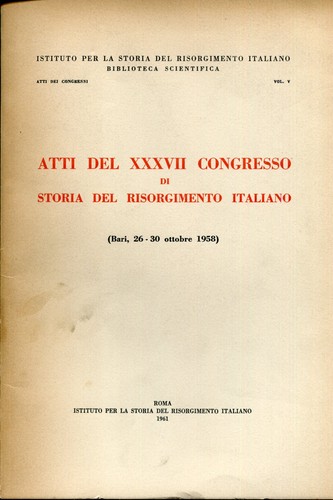 Atti del xxxvii congresso - atti,