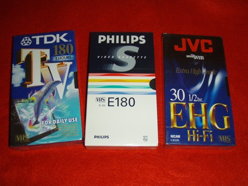 Nastri registrabili vhs 3 - registrabili, vhs,