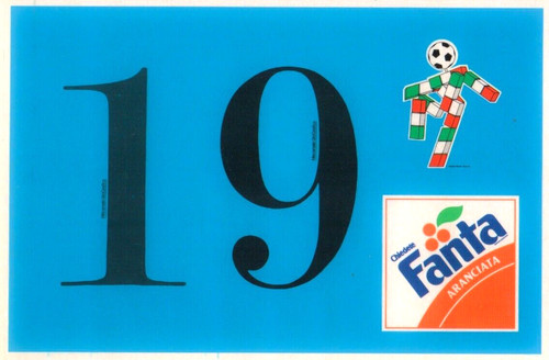 Coca cola italia - fanta, adesivo