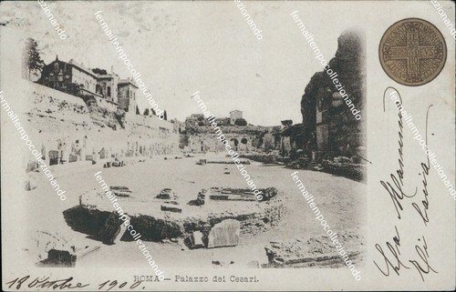 Bv218 cartolina roma citta - roma, citta'