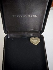 TIFFANY & CO RETURN TO TIFFANY HEART STERLING SILVER 925 A SINGLE REPLACEMENT...