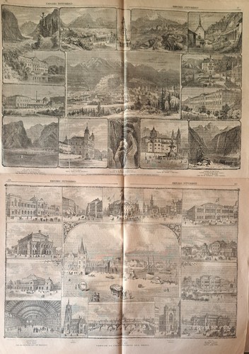 Lotto riviste antiche 1886 - antiche,