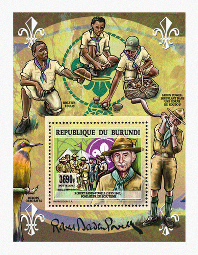 Francobolli burundi 2017 perf - francobolli,