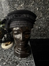 cappello donna mayser taglia 56 🧶 grigio/nero