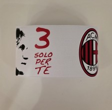 FASCIA CAPITANO PAOLO MALDINI MILAN FANS RETRÒ FOOTBALL ULTRAS