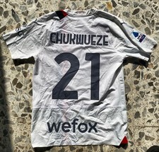 Maglia Match Worn Milan Chucwueze Vs Cagliari 2023/24 Indossata