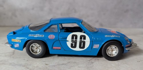 Burago renault alpine blue 96 - renault,