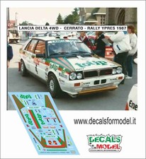 DECALS 1:43 LANCIA DELTA 4WD