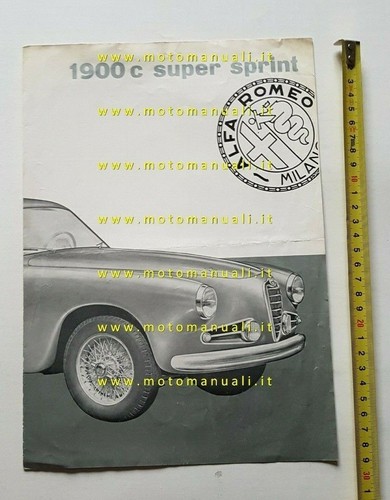 Alfa romeo 1900 super sprint - 1900, c