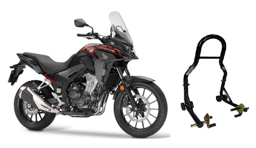 Cavalletto alza moto - , ruota