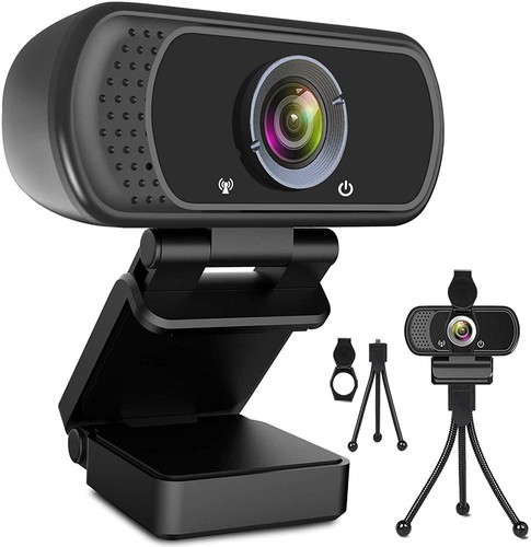 Webcam 1080p con microfono - webcam,